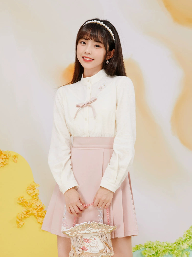 Chun Ri Ge : Sonogram Skirt