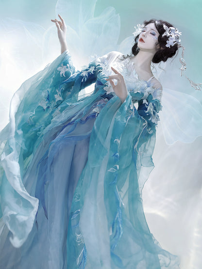 Twelve Flower Goddesses Series 2.0-Icy Gauze Lily