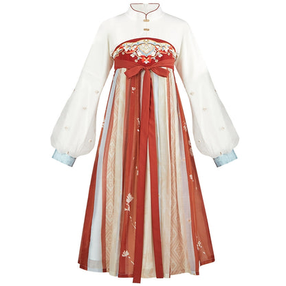 Yan Zhi Xiang Xue : Floral-Cryo Skirt