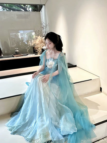 Daily Series Nelumbo Sylph Hanfu Dress