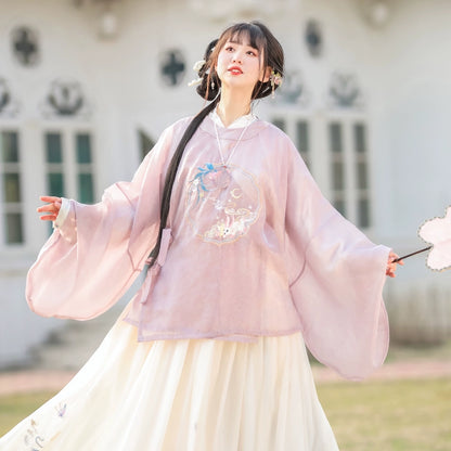 LOOKBOOK SERIES Ming Dynasty Horse Face Skirt Suit