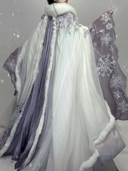 Ethereal Dreamscape Series Supreme Hanfu-Winter Nymph