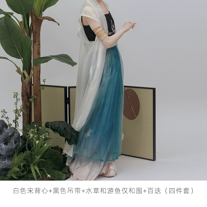 Shangyao Retreat Series Purple Song Hanfu