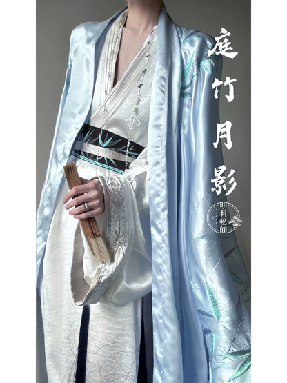Male & Unisex Series Hanfu Courtyard Bamboo Moon Shadow