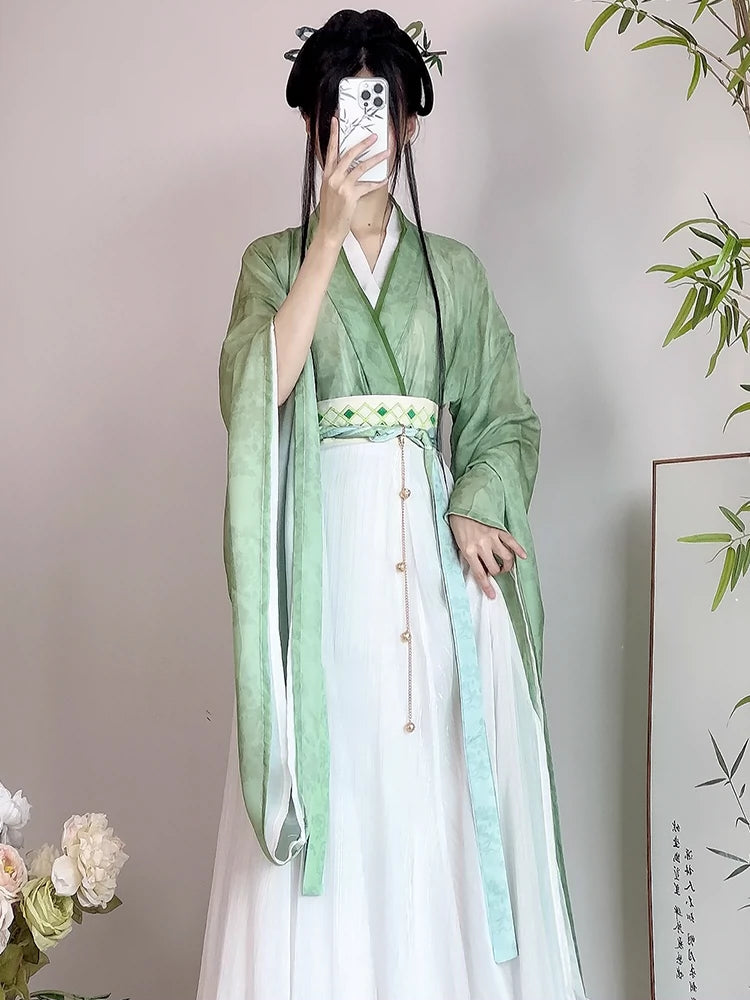 Original Hanfu women's Northern and Southern Dynasties 素语 DA XIU RU