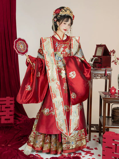 Lookbook Series Summer Autumn Hanfu Bride Wedding Dress