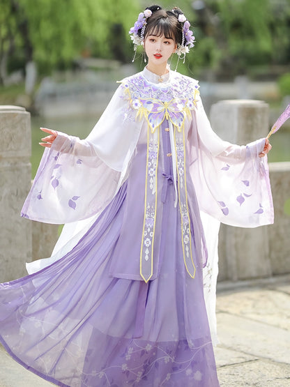 LOOKBOOK SERIES Ming Dynasty Waist-Length Mamian Skirt Suit