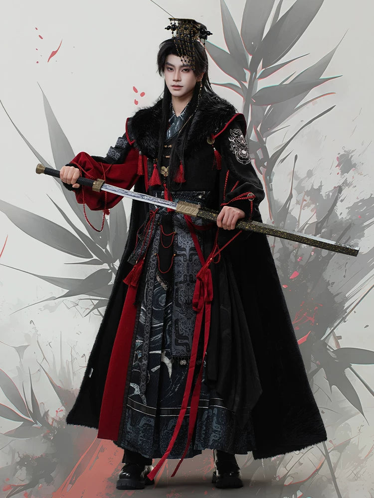 Flower Poetry Man Hanfu Divine Guardian