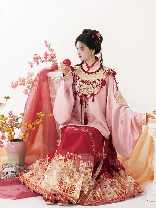 Lookbook Series Star Snake Pray Autumn Winter Hanfu