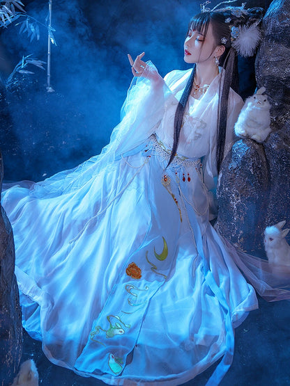 LOOKBOOK SERIES Song Immortal Palace Shirt Hanfu