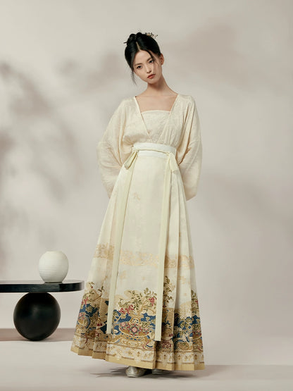 Su Ci Jiuyao Jinzhi : Pristine Porcelain Novemstellar Gilded Bough