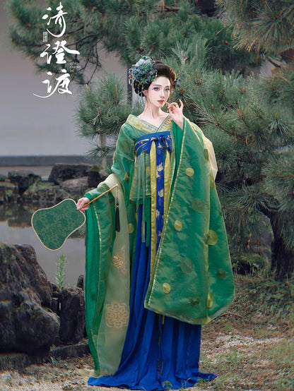 Costume Series Hanfu Dance Skirt Fresh Green