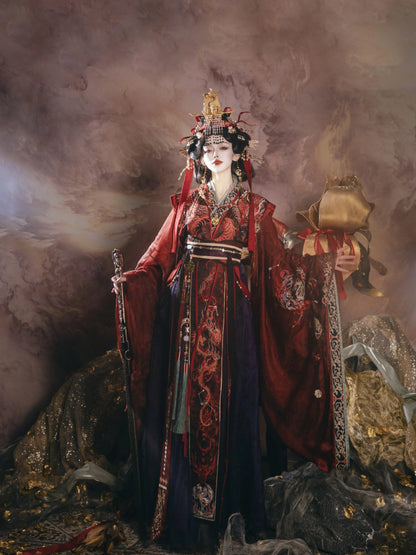Cloud-Kissing Nature Series Dragon Blessing Tang Hanfu