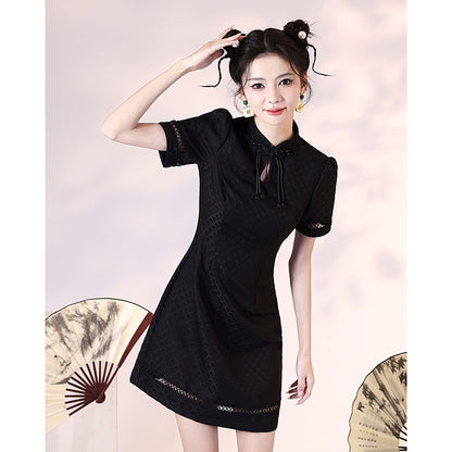 New Chinese Style Cheongsam Qipao Girlish Dressy Casual 16