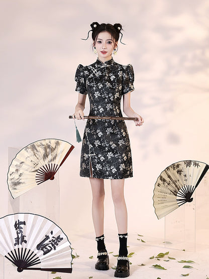 New Chinese Style Cheongsam Qipao Girlish Dressy Casual 18