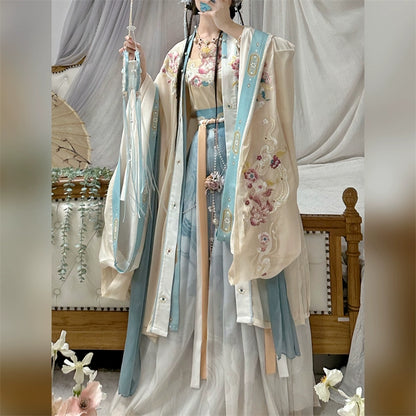 Lookbook Series 2025 Hanfu Emerald Pink Jade Beige