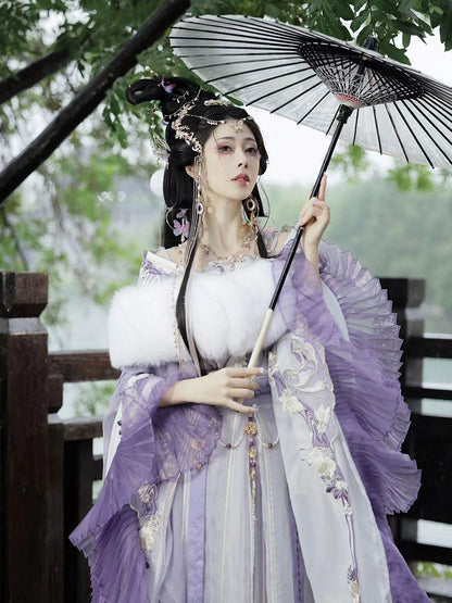 Daily Series Violet Zephyrmentle Hanfu Wei Jin Dress