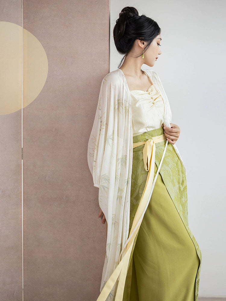 Dreams Xiaoxiang Original Song Dynasty Improved Hanfu Spiral Skirt