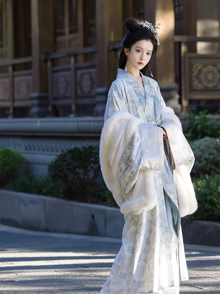 Lookbook Series Butterfly Robe Snow Spirit