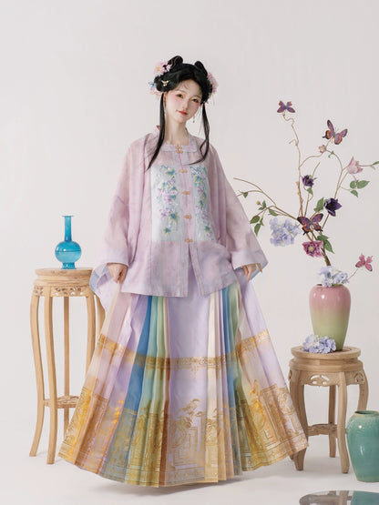 Lookbook Series Rainbow Snow Autumn Ming Hanfu