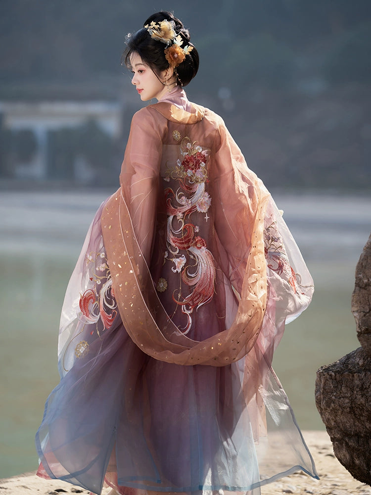 Lookbook Series Tang Hanfu 2025 Flower Shadow Fox