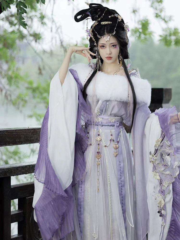 Daily Series Violet Zephyrmentle Hanfu Wei Jin Dress