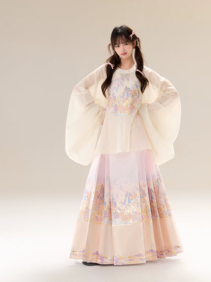 Strings Song Modern Hanfu Mountains Rivers