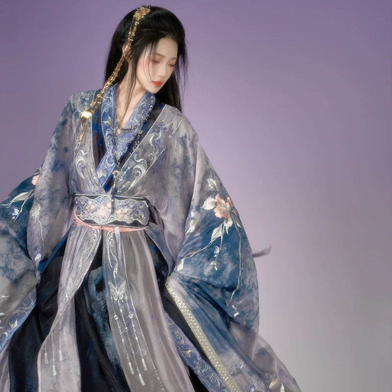 Ethereal Dreamscape Series Supreme Hanfu-Hidden Mist Within Dream