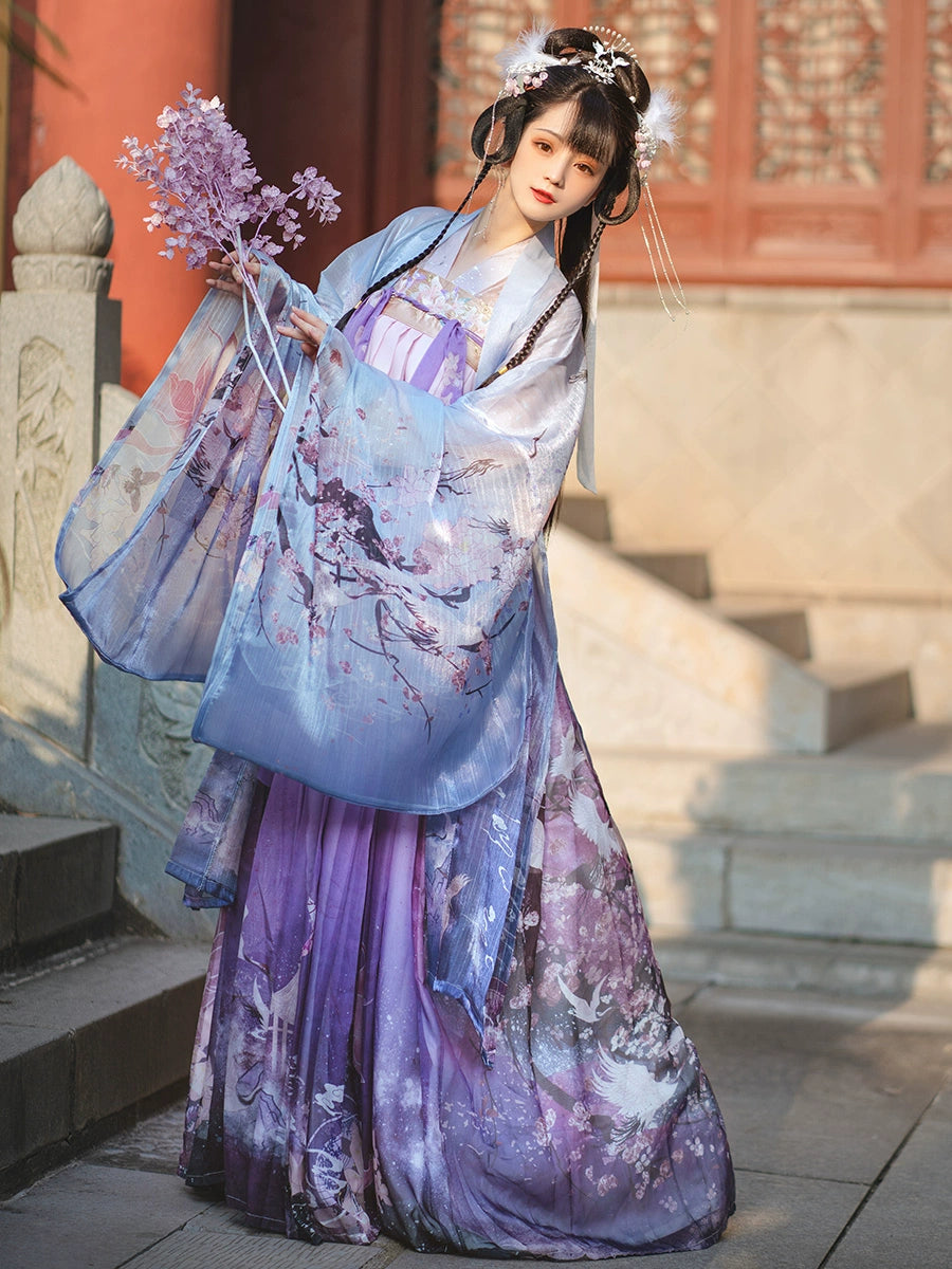 LOOKBOOK SERIES Tang Dynasty Printing Hanfu