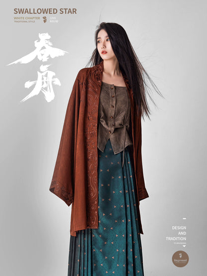 Lookbook Series Spring Summer Song Dynasty Hanfu High Quality Silk