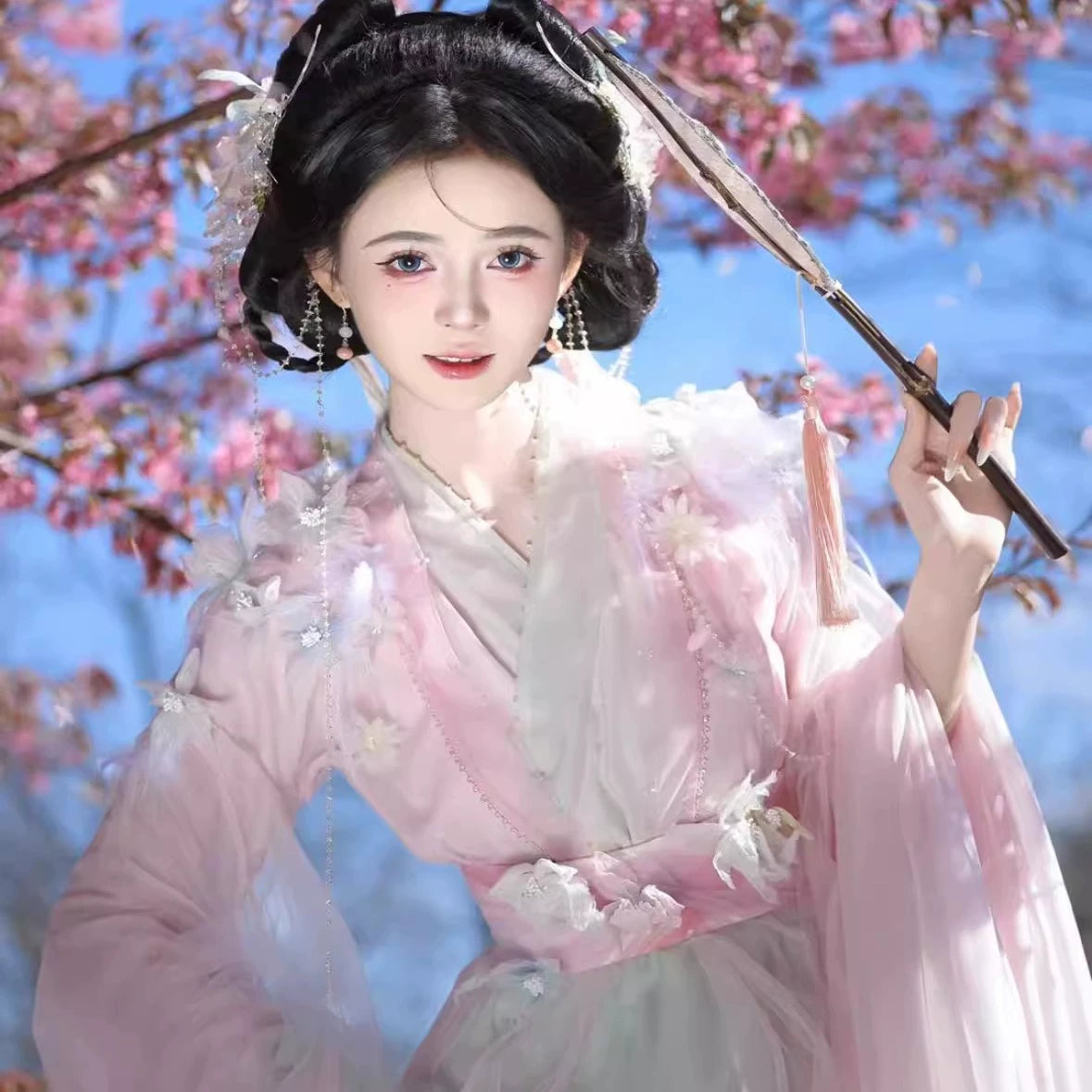 Oriental Aesthetics Series Blossom Fair Hanfu Dress