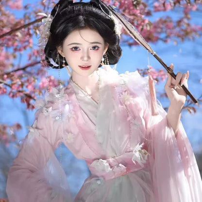 Oriental Aesthetics Series Blossom Fair Hanfu Dress