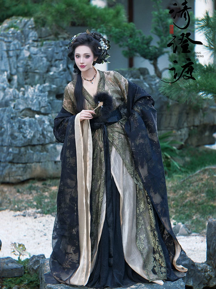 Costume Series Hanfu Dance Skirt Beginning of Spring