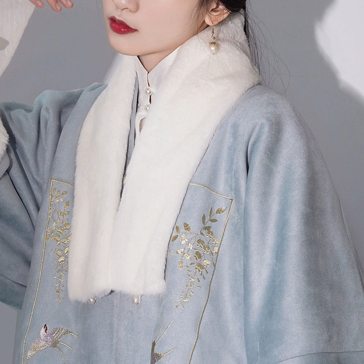 Shangyao Retreat Series Red Blue Mng Hanfu