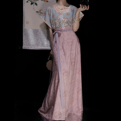 Lookbook Series Princess Changning Tang Dynasty Jacket Eight Broken Skirt