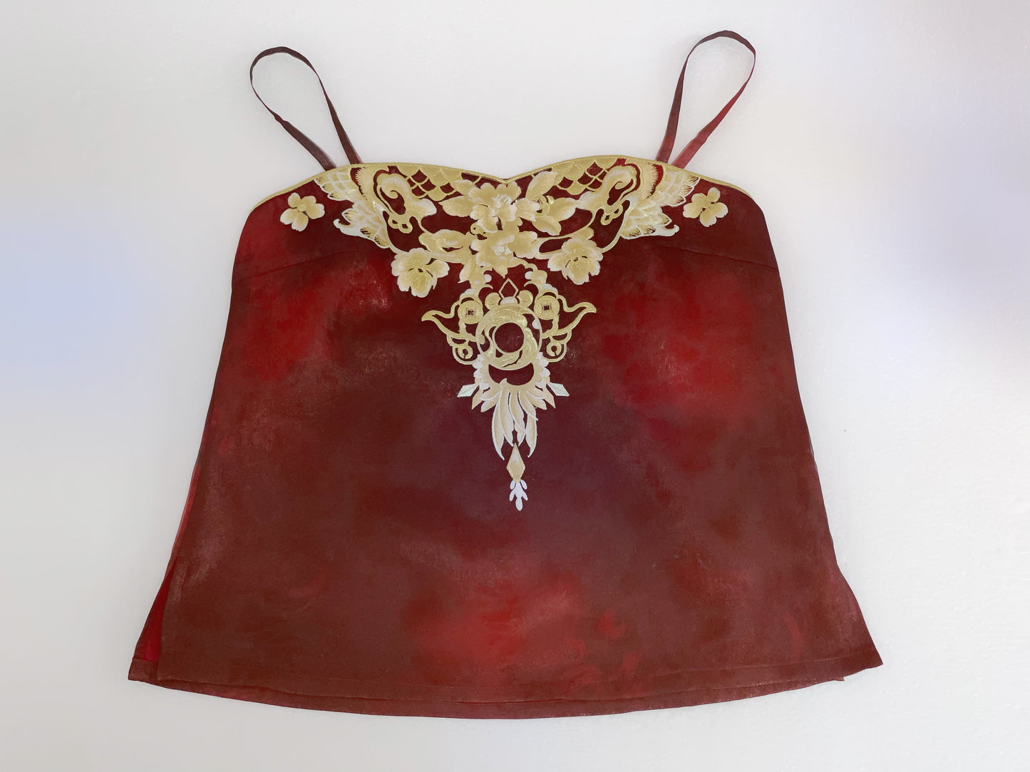 Haute Couture Series Woven Fabric Embroidered Hanfu Qing Huan Meet Dragon Wei Jin