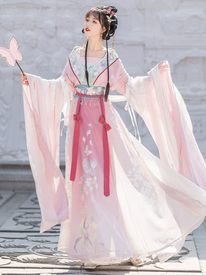 Original Hanfu women Wei and Jin Dynasties Waist-length skirt