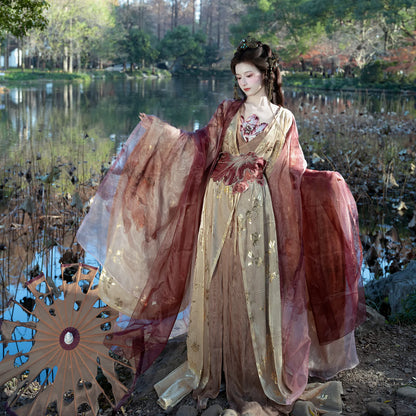 Timeless Fragrance Series Withered Lotus Hanfu