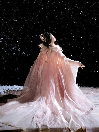 Wuxia Chic Series Gilt Blush Robe