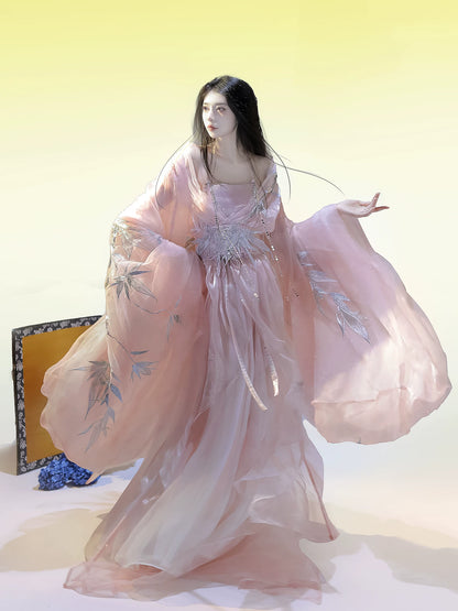 Hualure Series Hanfu Gilded Thread Color-Mixed Version