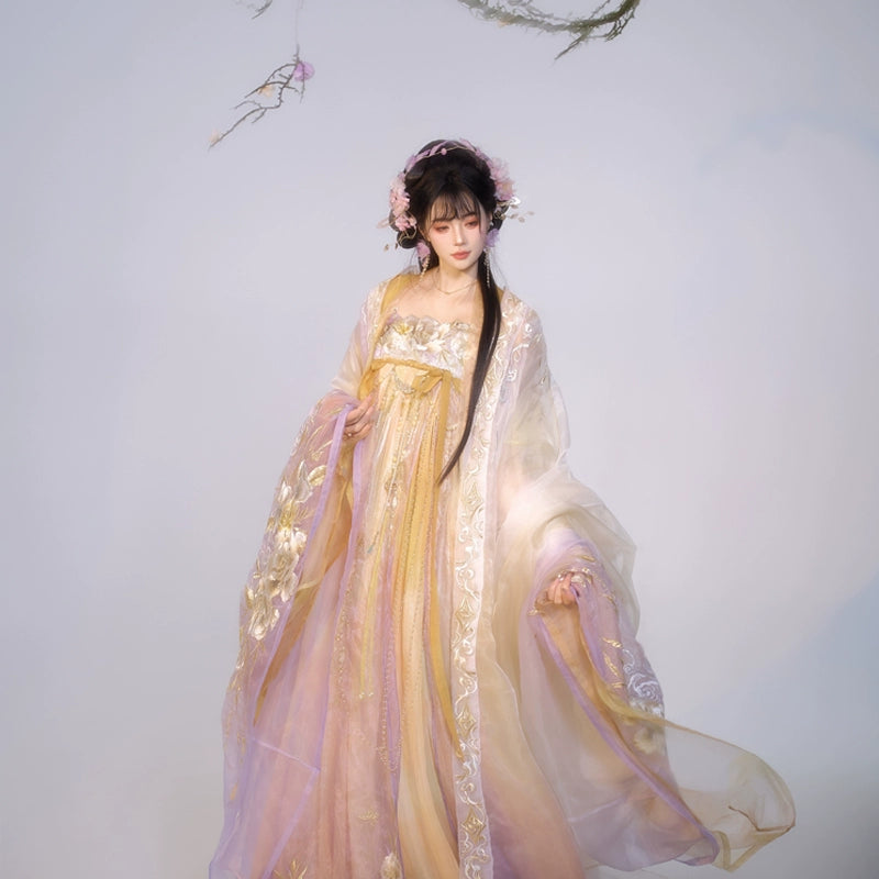 Ethereal Dreamscape Series Supreme Hanfu-Camellight