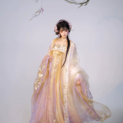 Ethereal Dreamscape Series Supreme Hanfu-Camellight