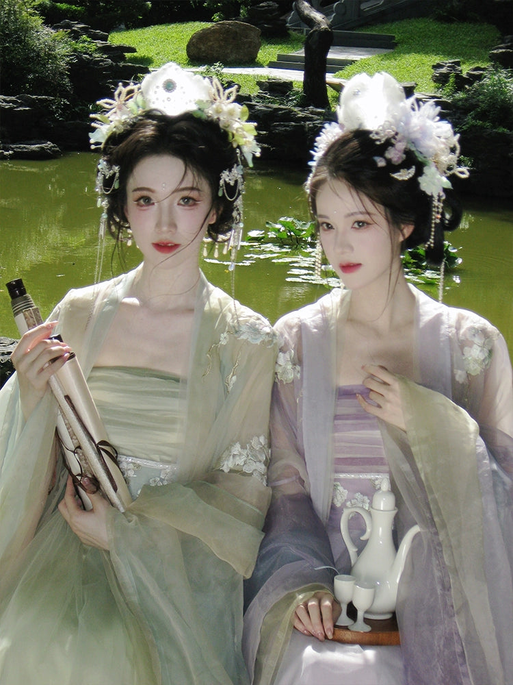 Hualure Series Hanfu Mist Veiled Crabapple