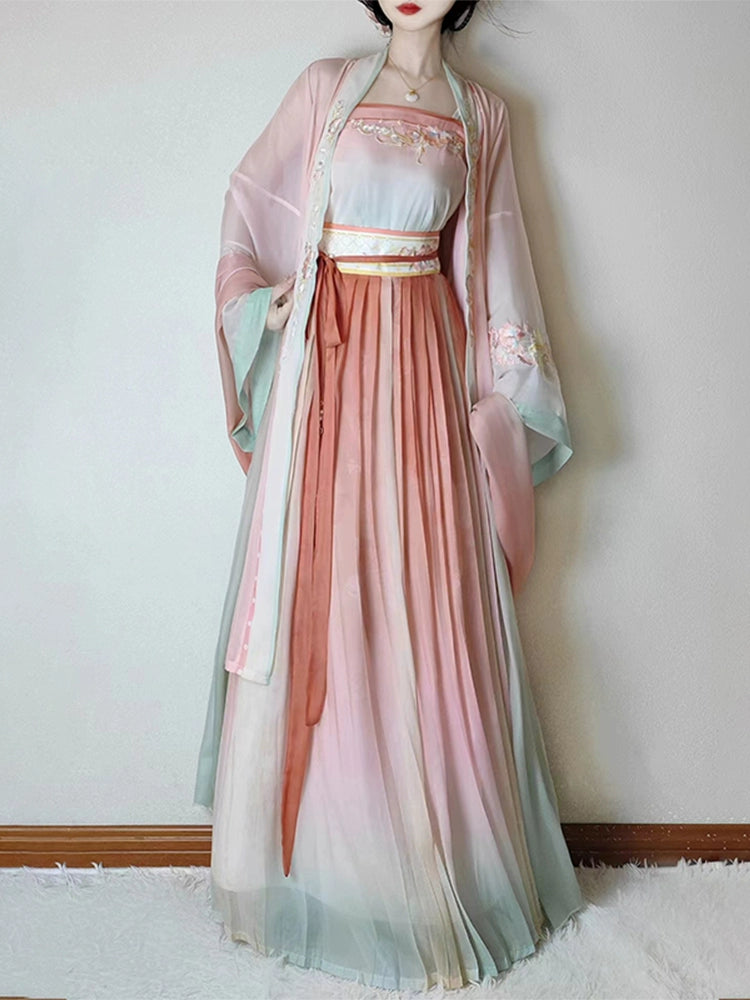 Lookbook Series Tangli Spring Tea Song Dynasty Spring Summer Style