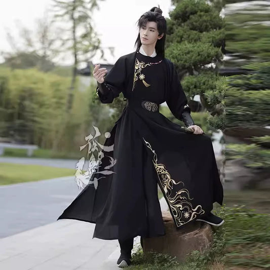 Song Dynasty Martial Arts Men Hanfu Dao Pao