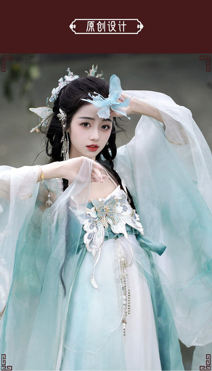 Twelve Flower Goddesses Series Blossom Hanfu Dress