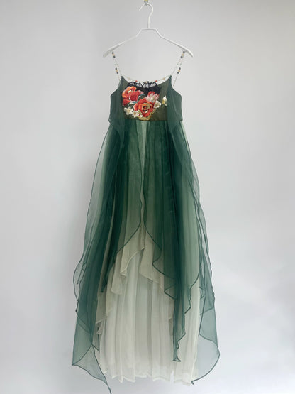 Haute Couture Series Woven Fabric Embroidered Hanfu Qing Huan Rosemanor