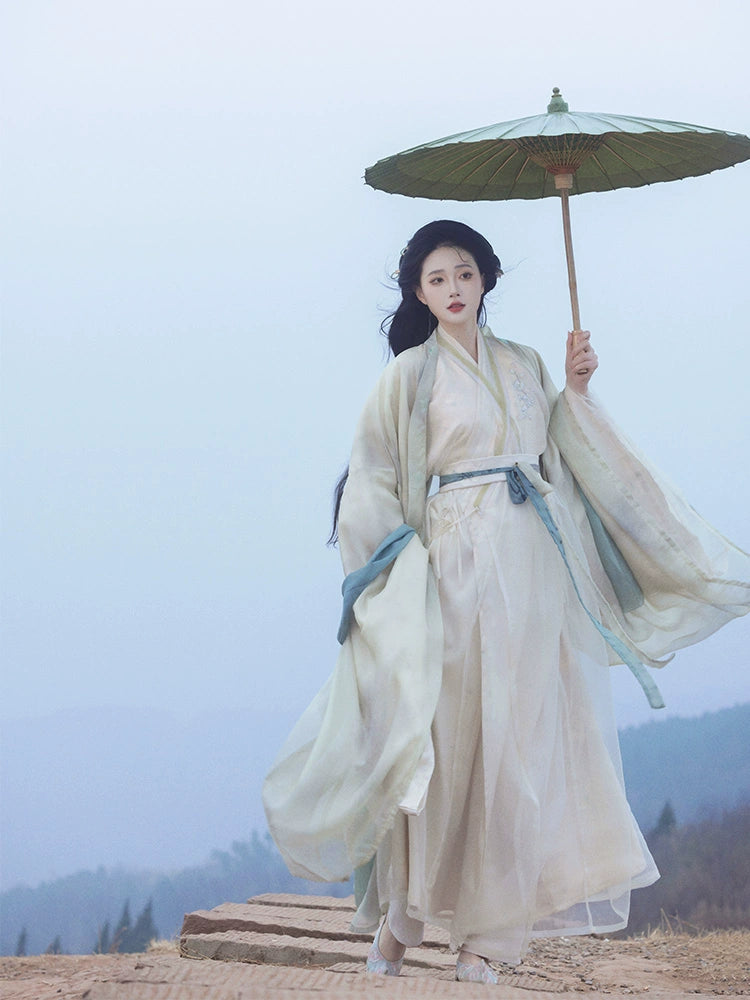 Lookbook Series Ethnic Minority Hanfu Sweeping Pool