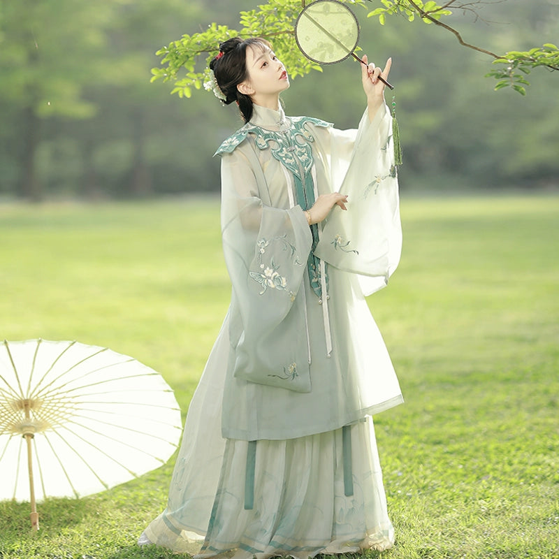 LOOKBOOK SERIES Ming Dynasty Waist-Length Skirt Suit