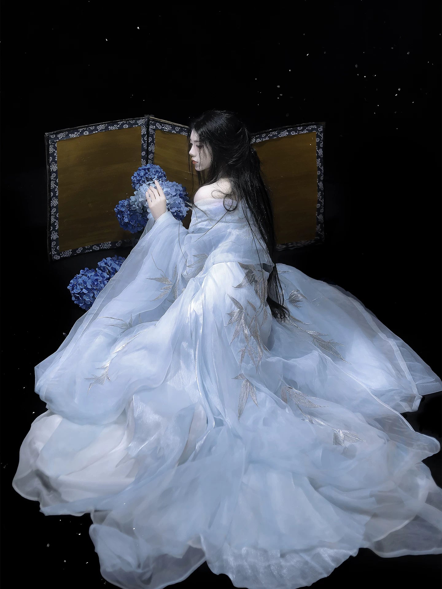 Hualure Series Hanfu Gilded Thread Color-Mixed Version